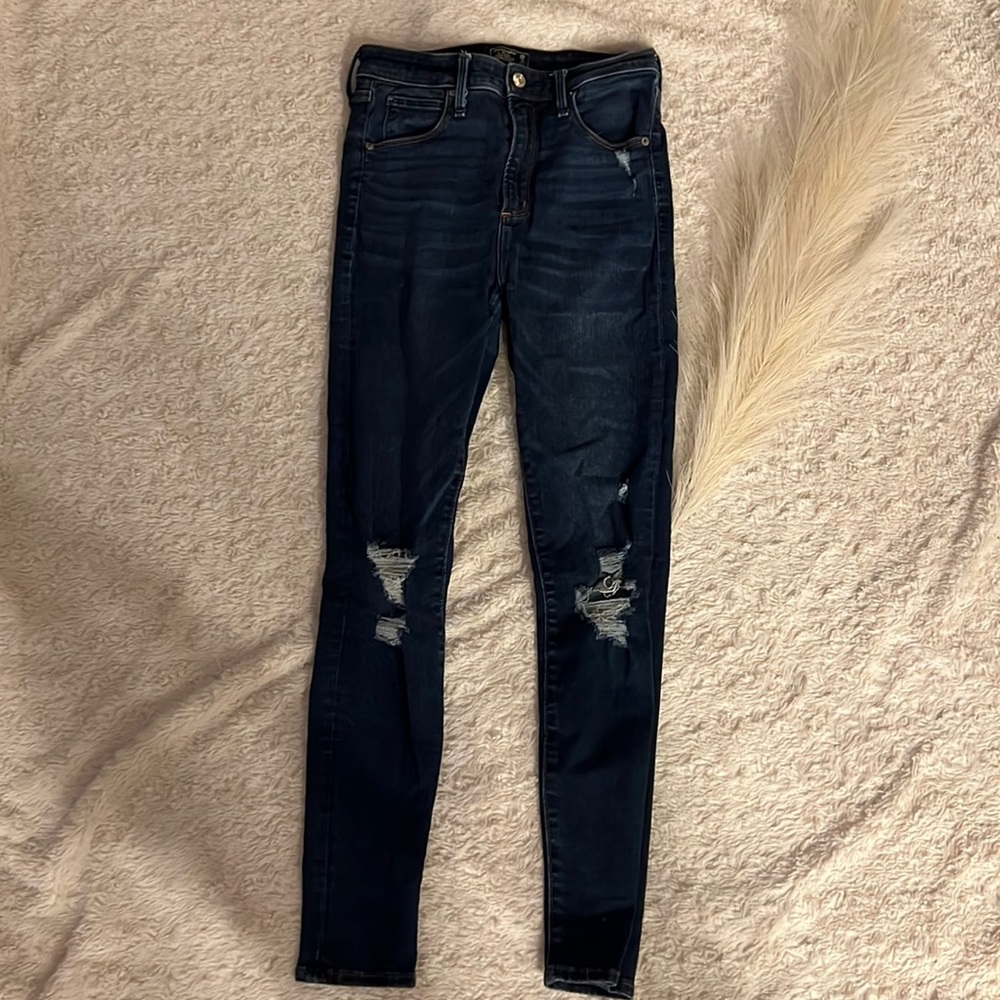 Abercrombie & Fitch denim skinny jeans. Size 2S. $7